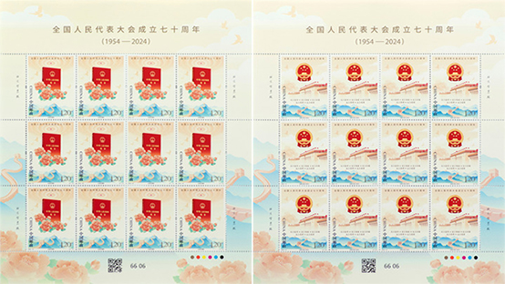 《全國(guó)人民代表大會(huì)成立七十周年》紀(jì)念郵票暨“人民代表大會(huì)制度紀(jì)實(shí)”叢書在京發(fā)布